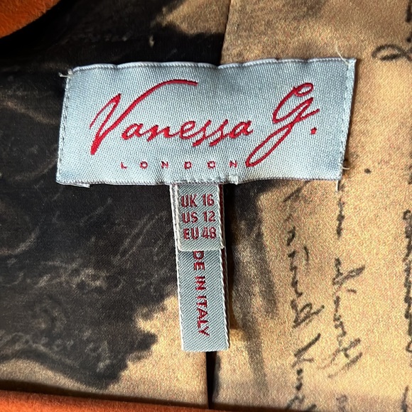 Vanessa G silk environmental statement blazer Jacket - Picture 12 of 16